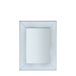 Gallery Direct Vasto Rectangle Mirror Silver | Shackletons
