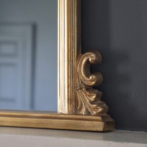Gallery Direct Thornby Mirror Gold | Shackletons