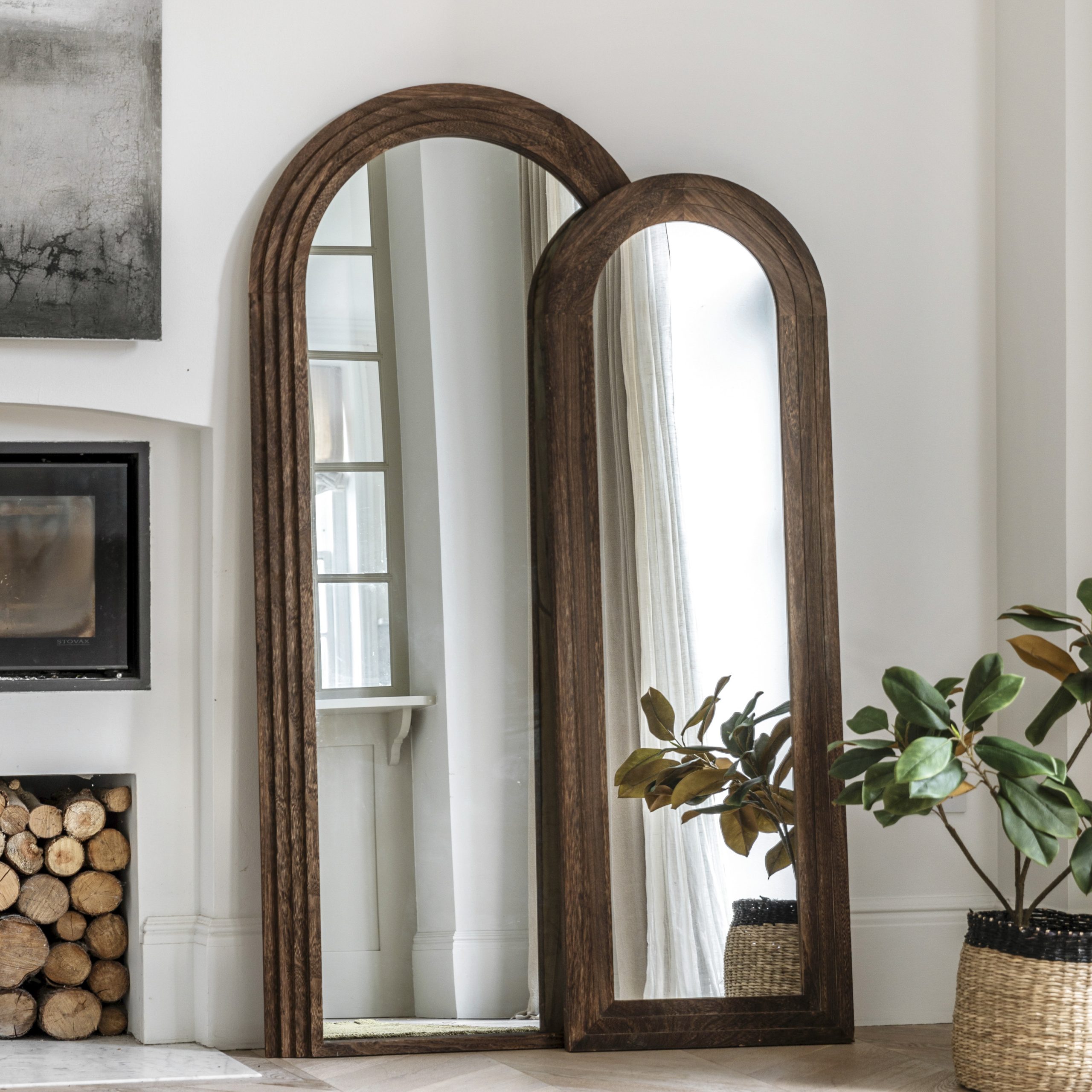 Gallery Direct Beaufort Mirror Dark