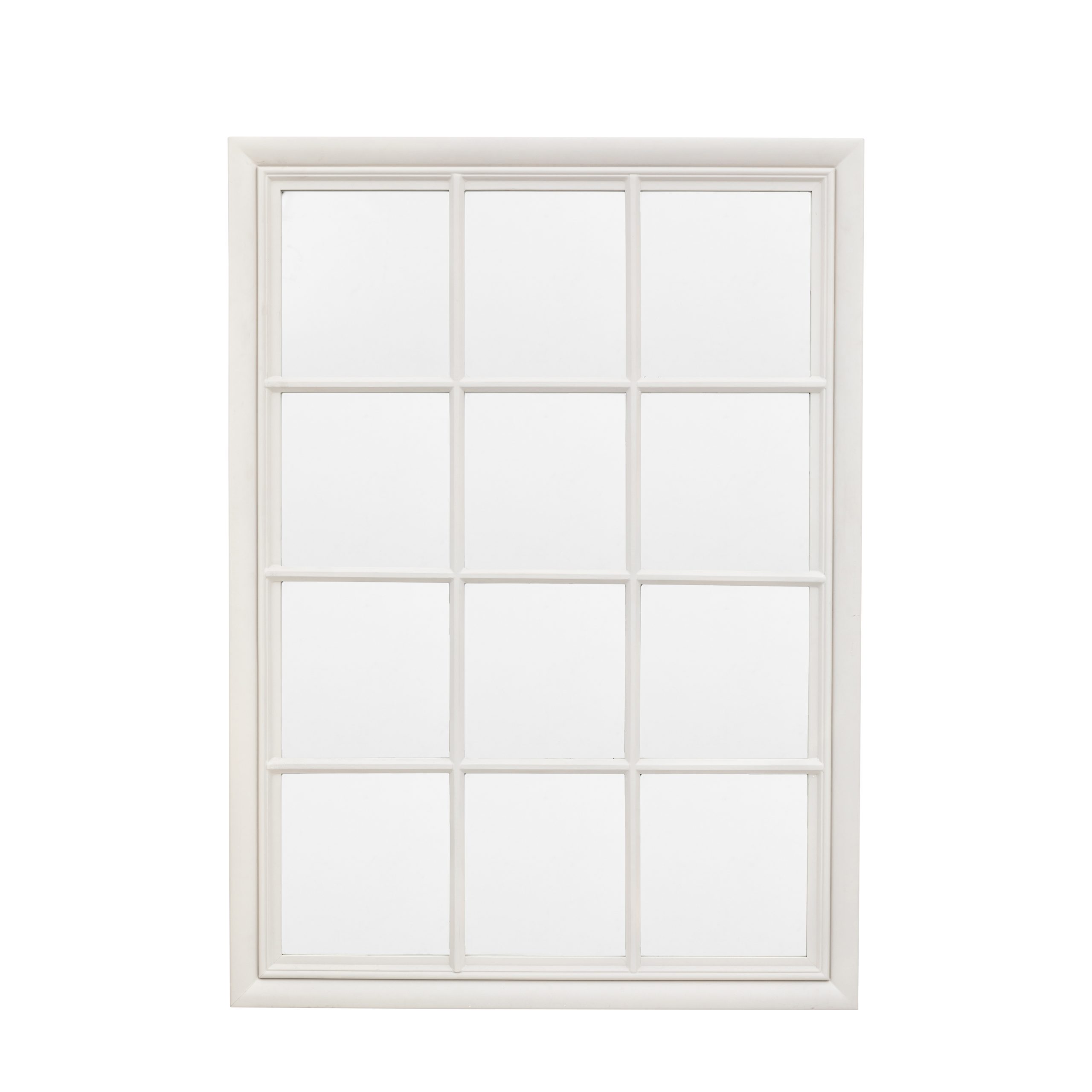 Gallery Direct Sherwood Window Mirror Stone | Shackletons
