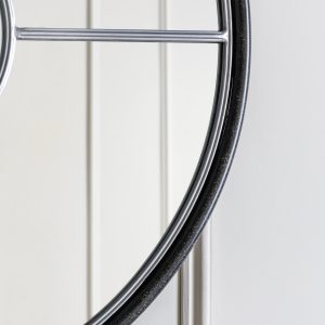 Gallery Direct Rocca Round Mirror Silver | Shackletons Gallery Direct Rocca Round Mirror Silver | Shackletons