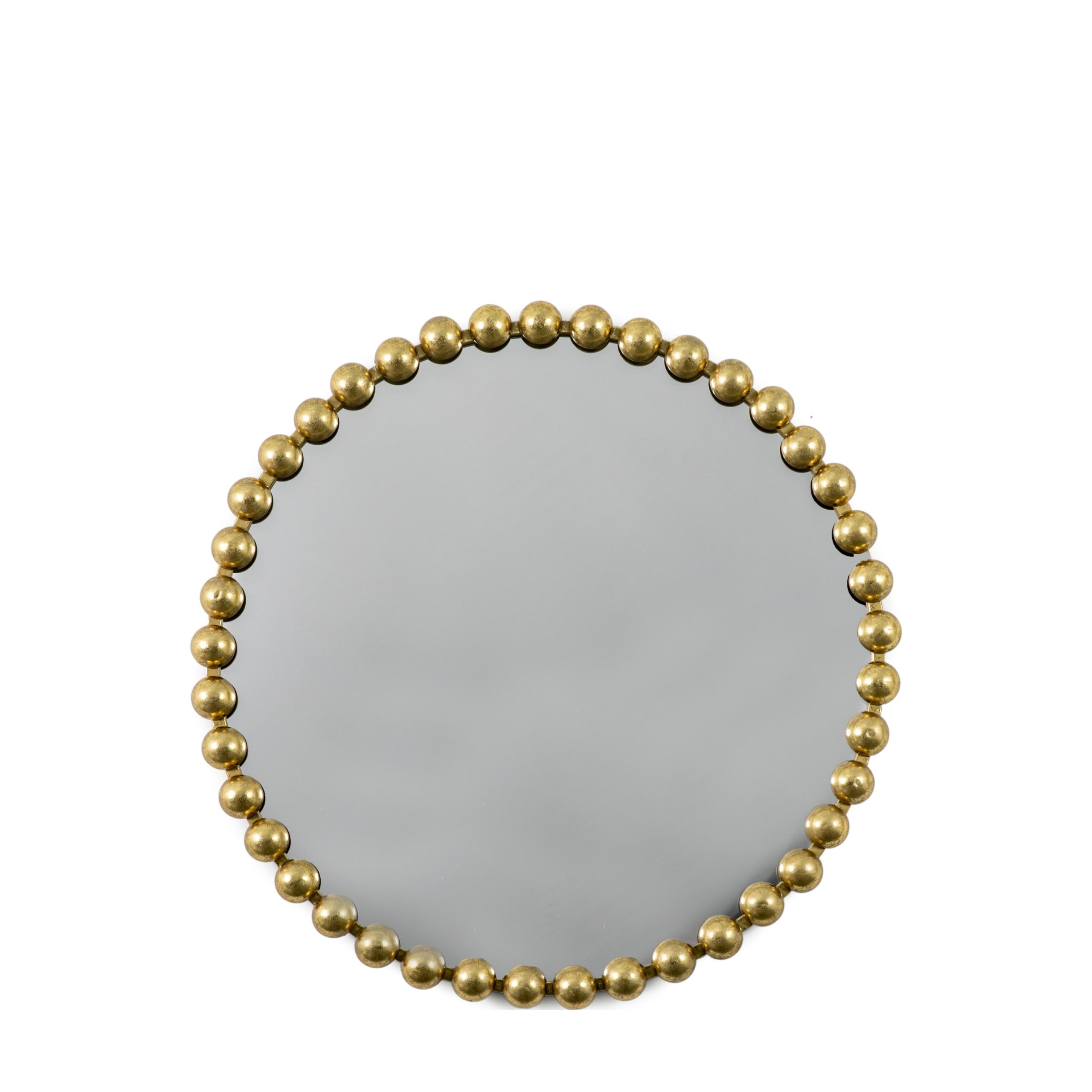 Gallery Direct Ceretti Round Mirror Gold | Shackletons