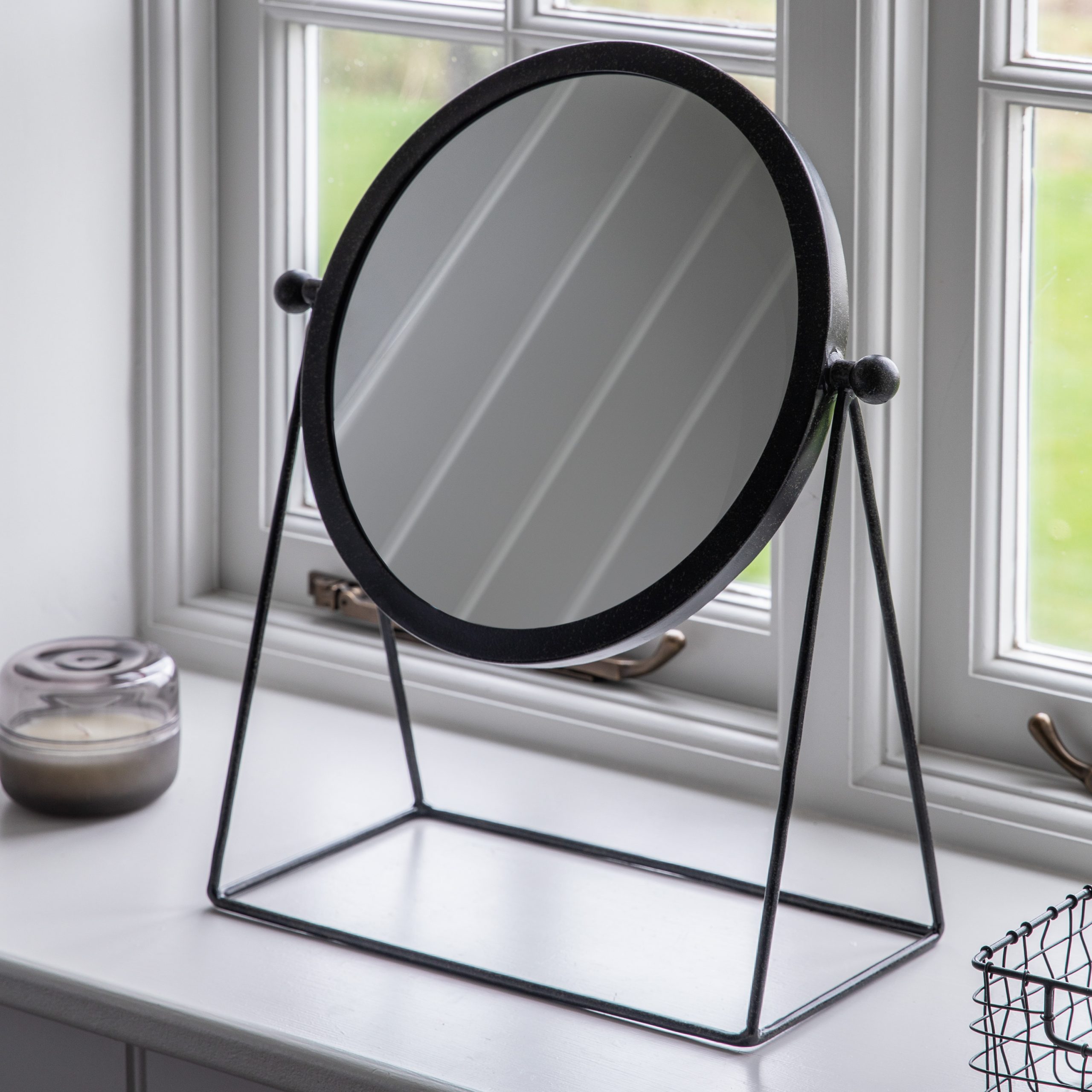 Gallery Direct Webber Mirror Black