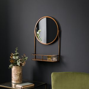 Gallery Direct Emerson Mirror Bronze | Shackletons Gallery Direct Emerson Mirror Bronze | Shackletons