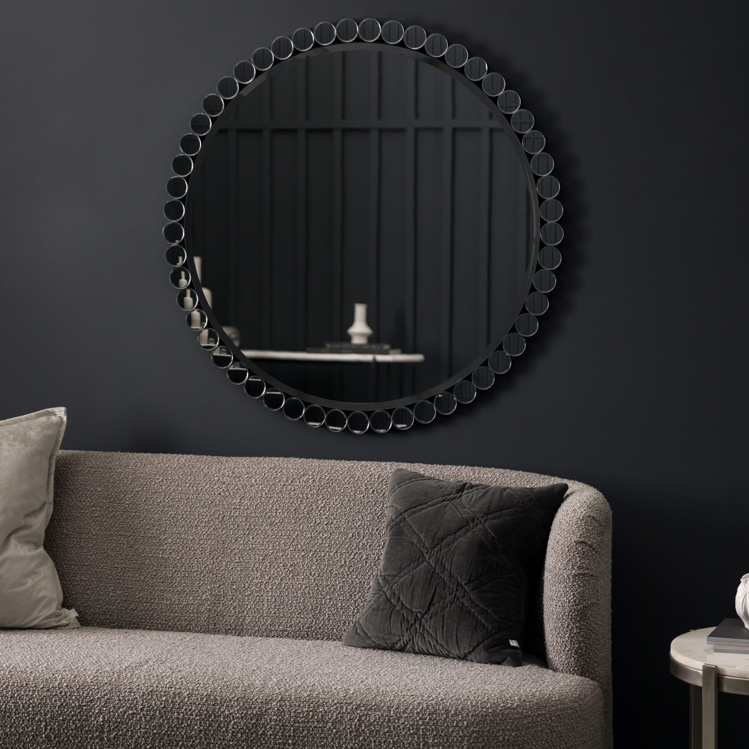 Gallery Direct Linz Round Mirror