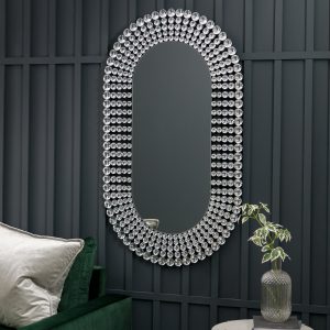 Gallery Direct Sharrington Oval Mirror | Shackletons