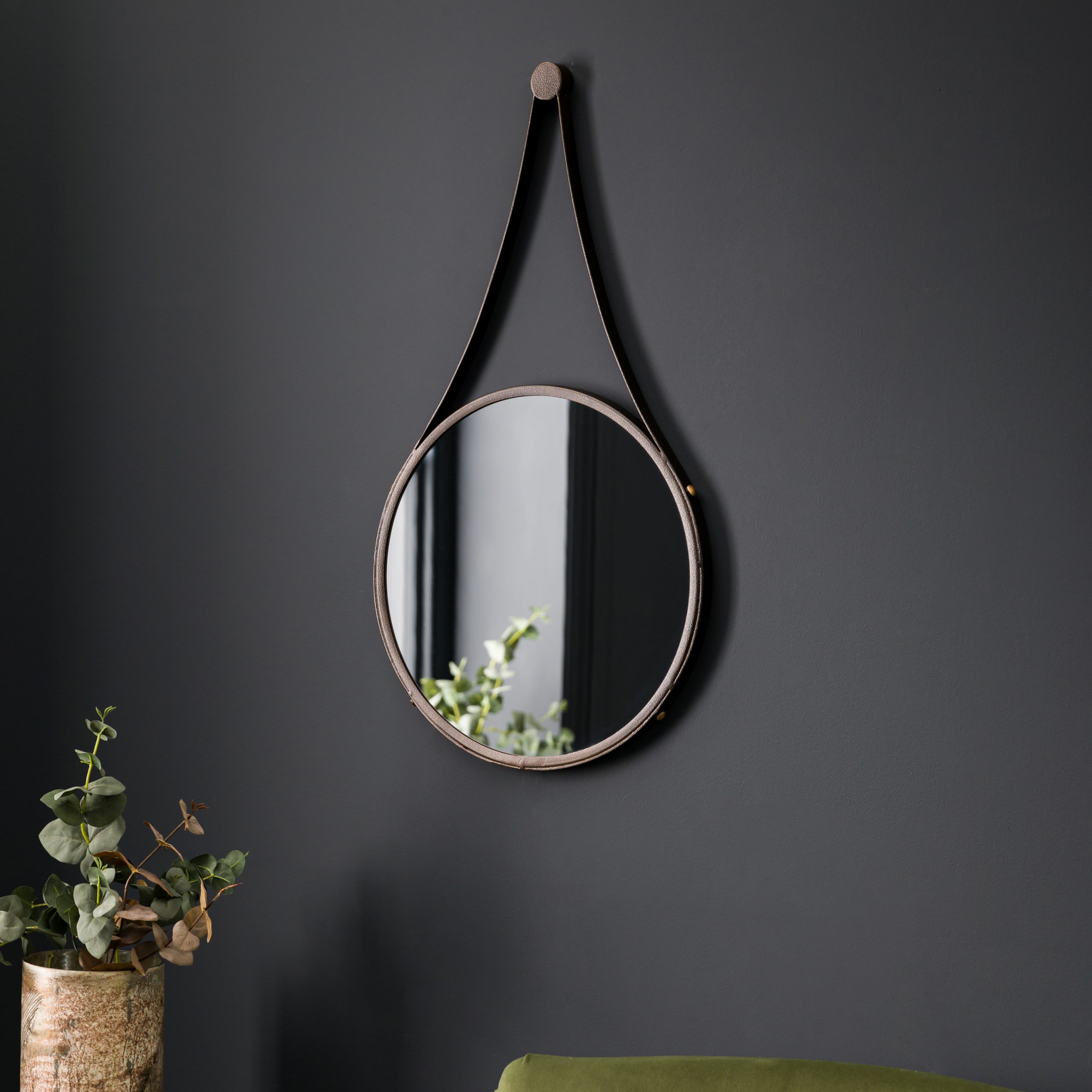 Gallery Direct Broadway Round Mirror