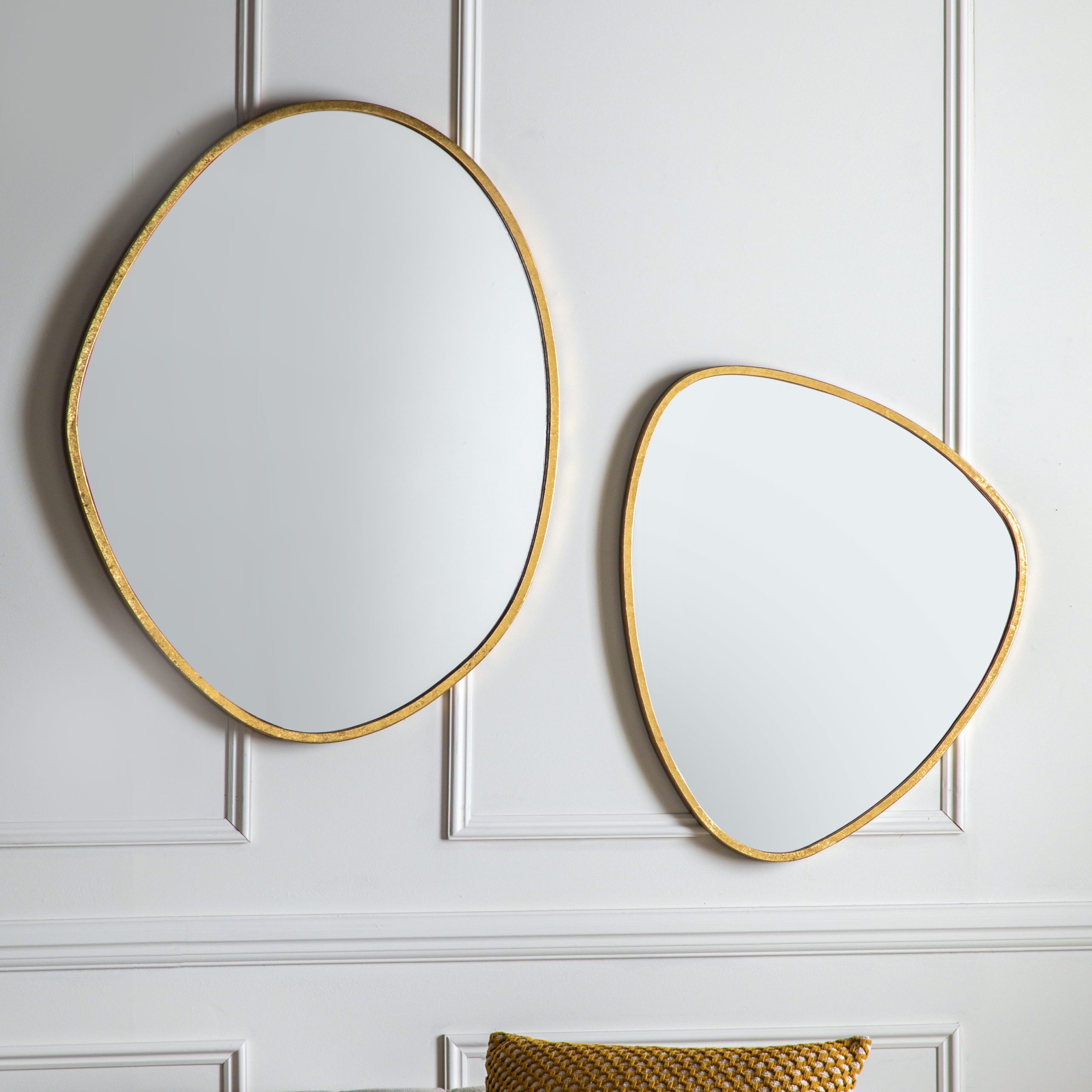 Gallery Direct Chattenden Mirror Gold