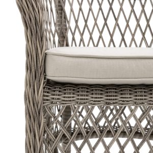 Gallery Outdoor Menton 4 Seater Round Dining Set | Shackletons