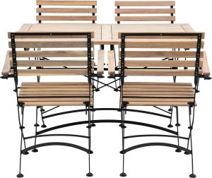 Gallery Outdoor Valetta Folding Dining Set | Shackletons