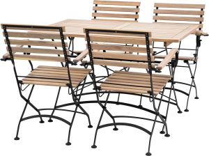 Gallery Outdoor Valetta Folding Dining Set | Shackletons
