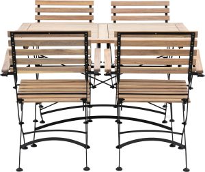 Gallery Outdoor Valetta Folding Dining Set | Shackletons