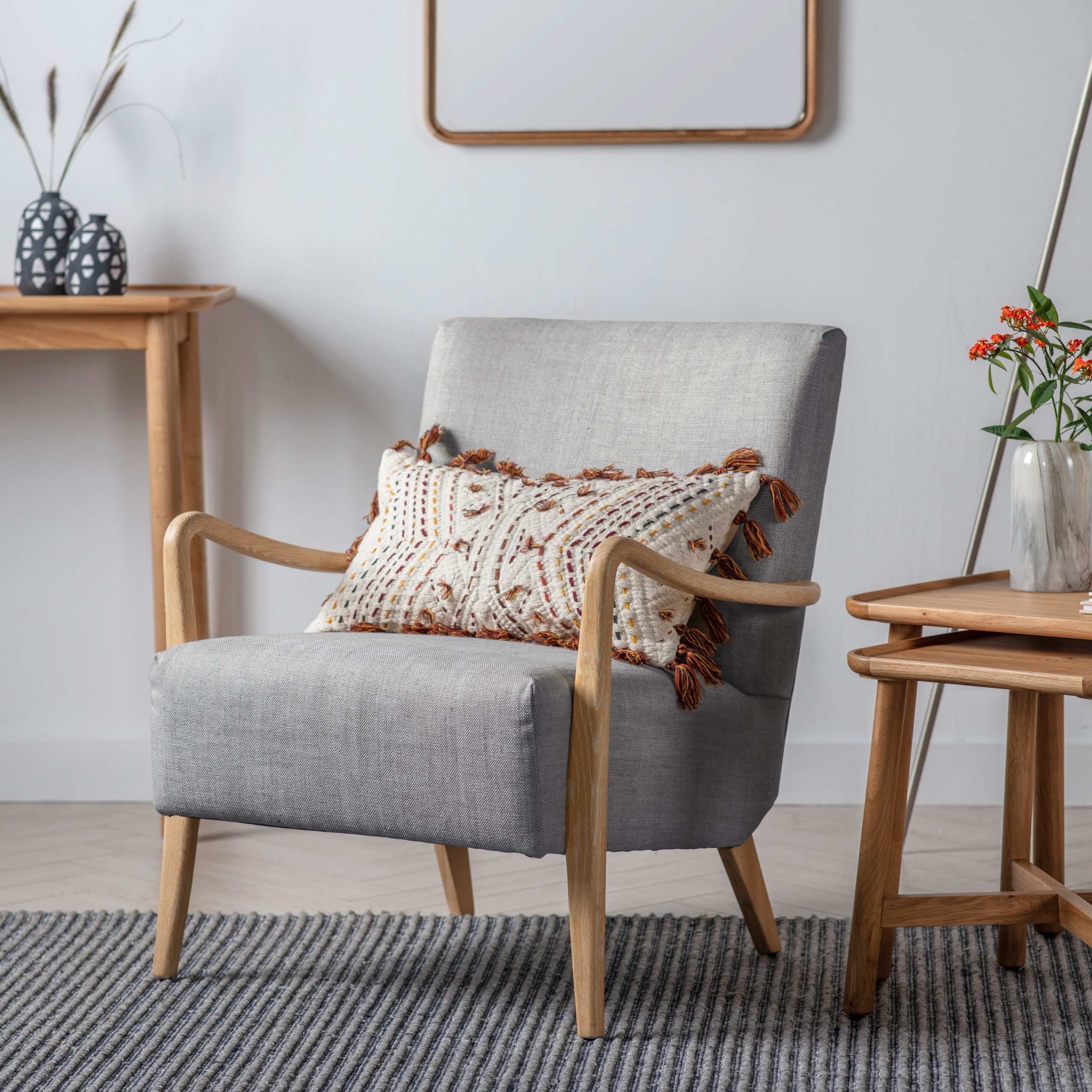 Gallery Direct Chedworth Armchair Charcoal