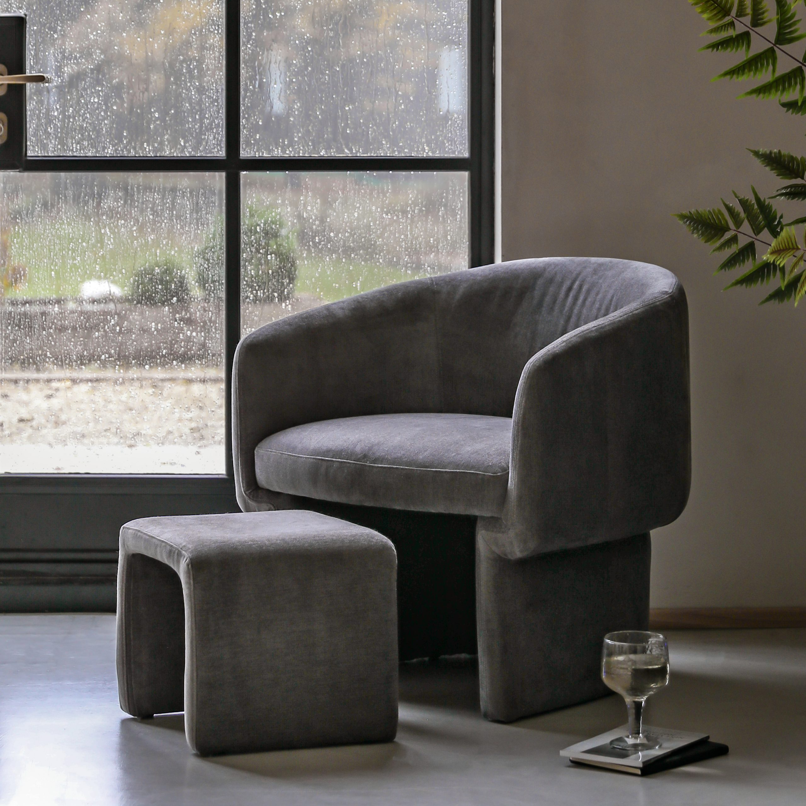 Gallery Direct Asko Armchair Anthracite