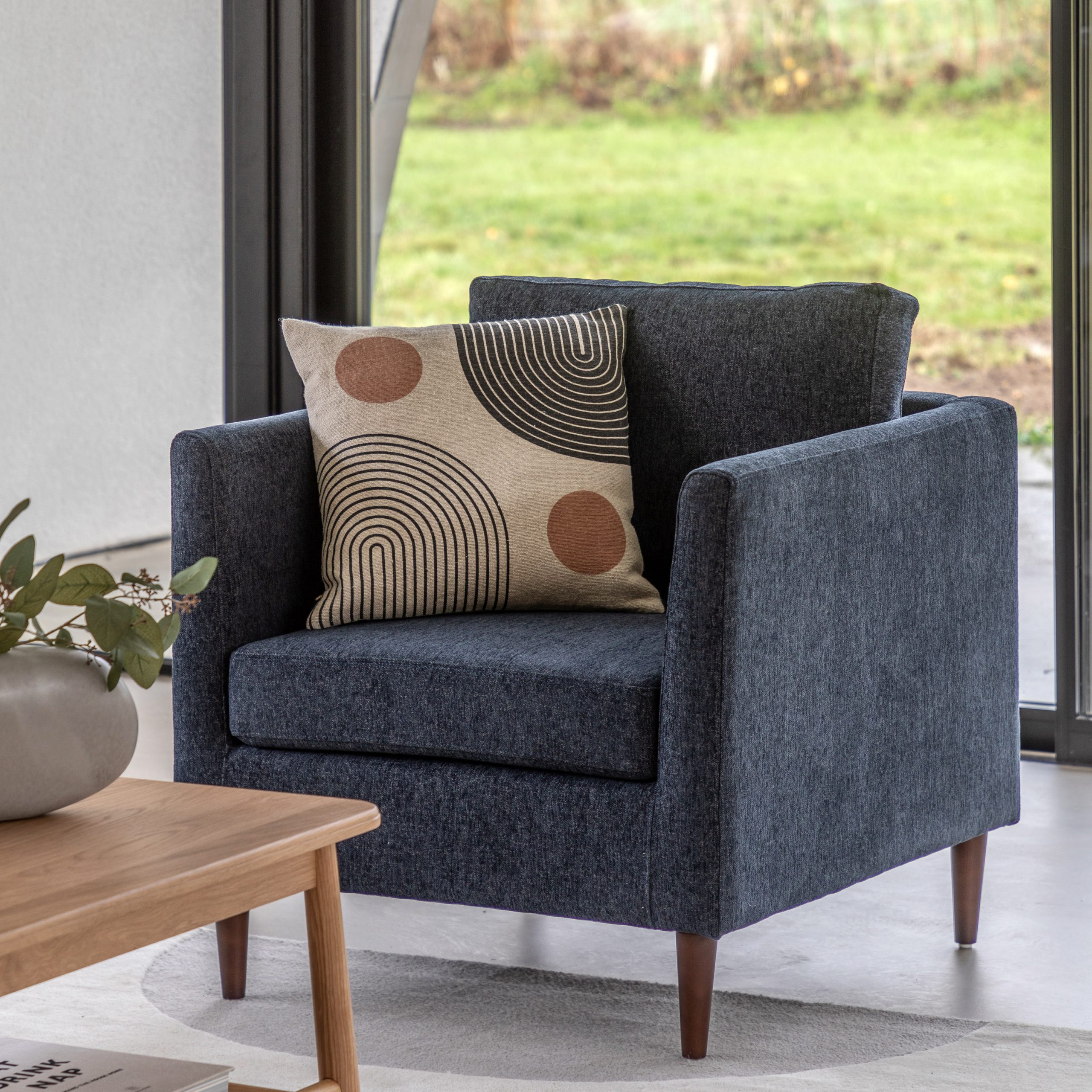 Gallery Direct Gateford Armchair Charcoal