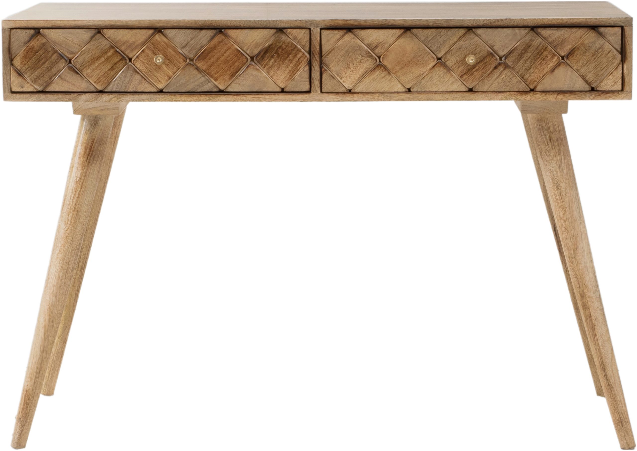 Gallery Direct Tuscany Console Table Burnt Wax
