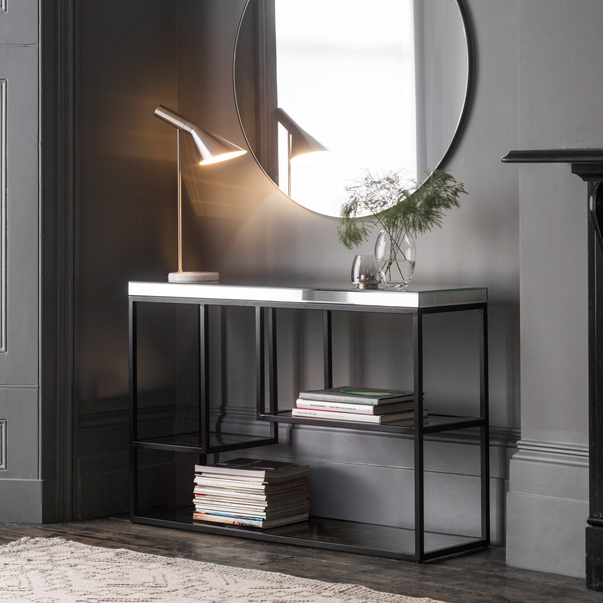 Gallery Direct Pippard Console Table Black