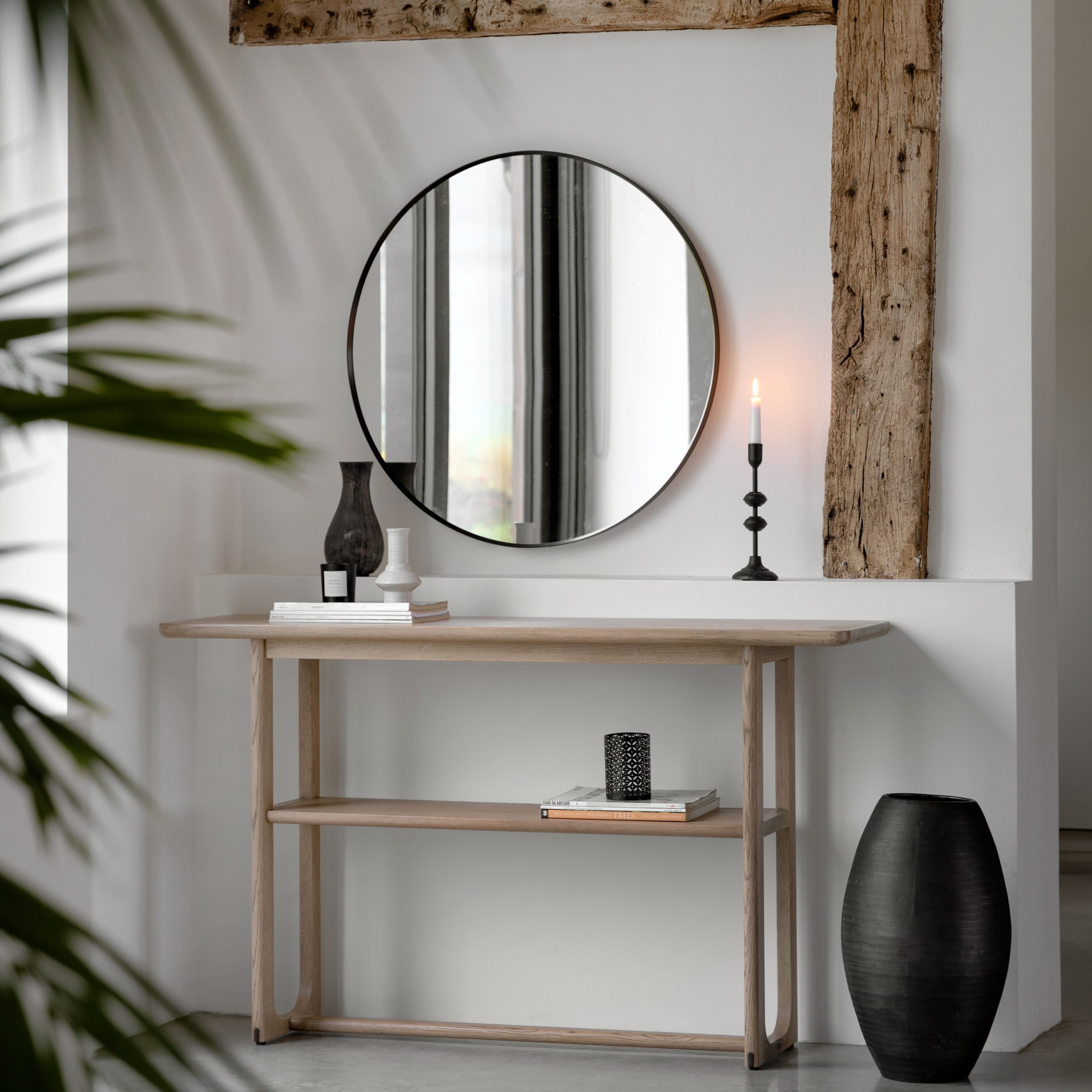 Gallery Direct Craft Console Table Smoked