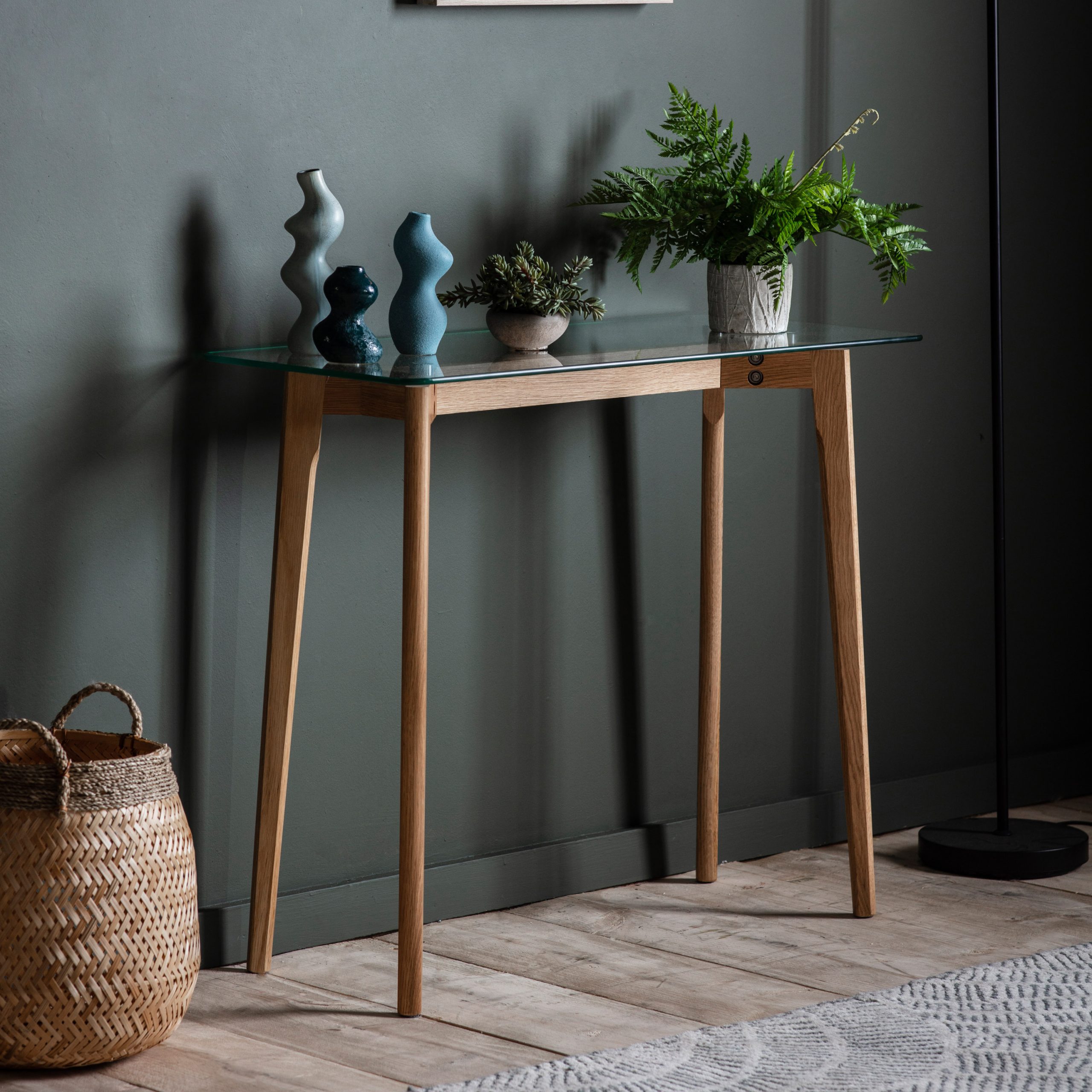 Gallery Direct Blair Console Table Oak