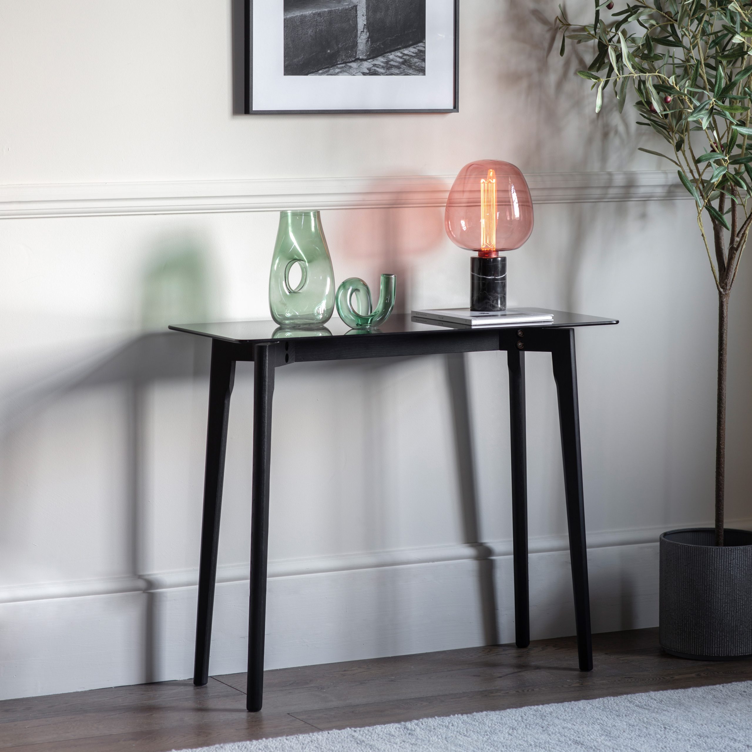 Gallery Direct Blair Console Table Black