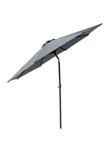 LifestyleGarden 25m Parasol and 15 kg base set   Grey | Shackletons