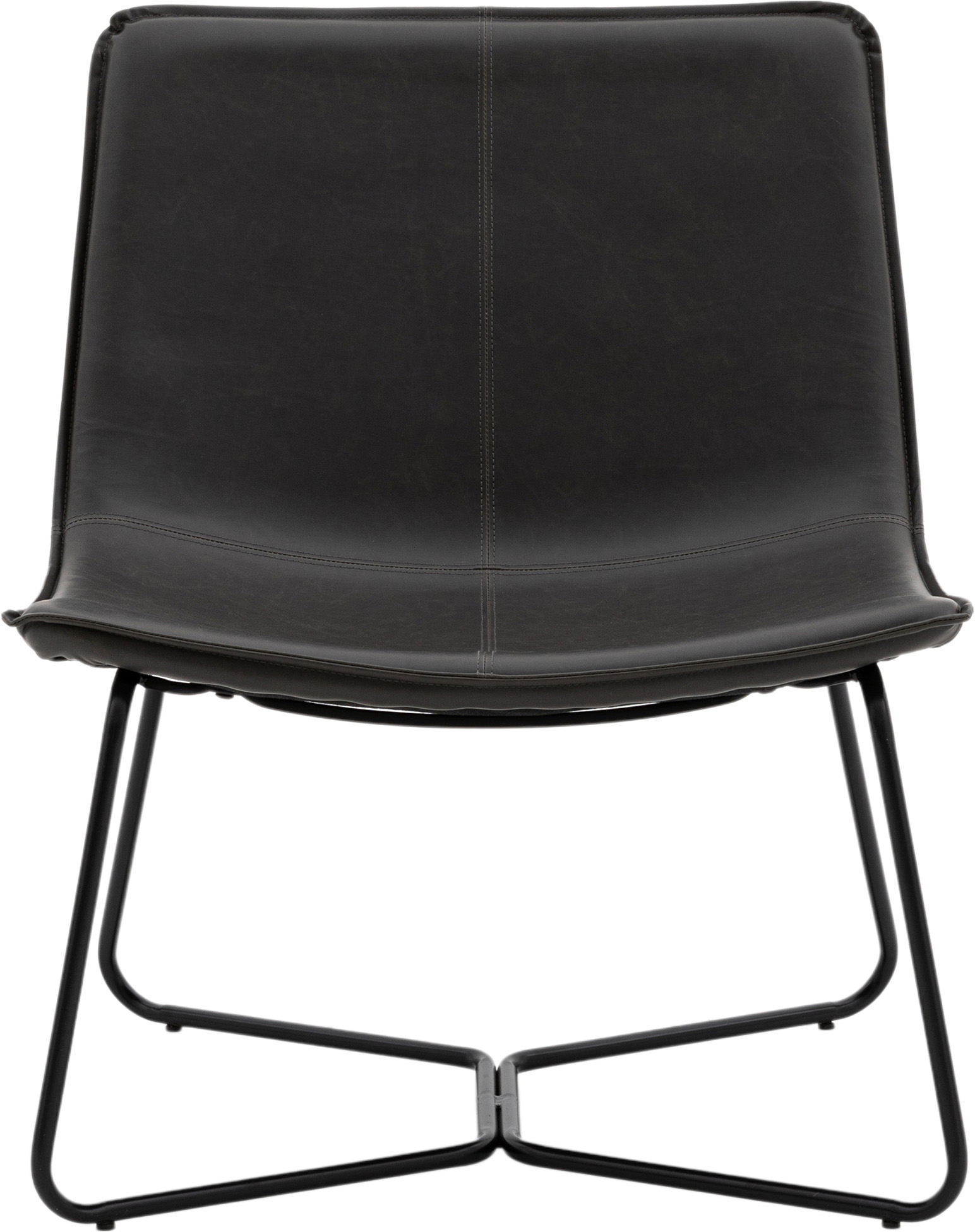 Gallery Direct Hawking Lounge Chair Charcoal | Shackletons