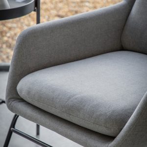 Gallery Direct Funton Chair Light Grey | Shackletons