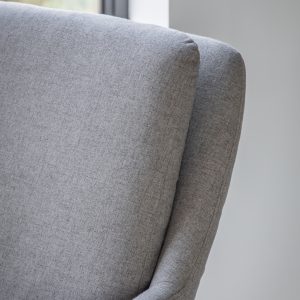 Gallery Direct Funton Chair Light Grey | Shackletons