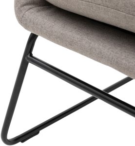 Gallery Direct Funton Chair Light Grey | Shackletons