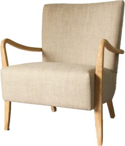 Gallery Direct Chedworth Armchair Natural Linen | Shackletons