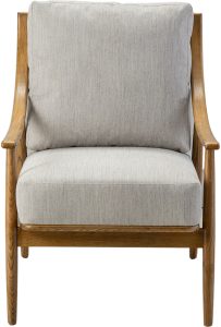 Gallery Direct Reliant Armchair Natural Linen | Shackletons