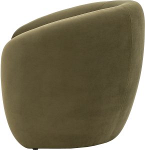 Gallery Direct Curvo Armchair Moss Green | Shackletons