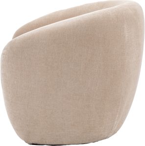 Gallery Direct Curvo Armchair Cream | Shackletons