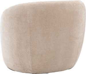 Gallery Direct Curvo Armchair Cream | Shackletons