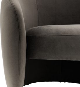 Gallery Direct Curvo Armchair Espesso | Shackletons