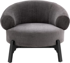 Gallery Direct Ardo Armchair Anthracite | Shackletons
