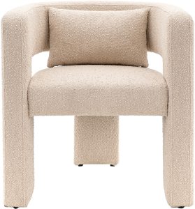 Gallery Direct Arezzo Armchair Taupe | Shackletons