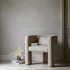 Gallery Direct Arezzo Armchair Taupe | Shackletons