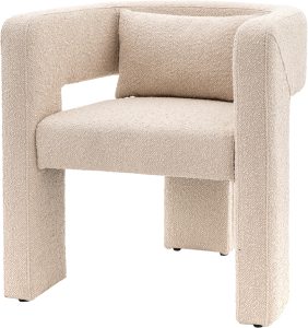 Gallery Direct Arezzo Armchair Taupe | Shackletons