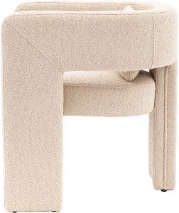 Gallery Direct Arezzo Armchair Taupe | Shackletons