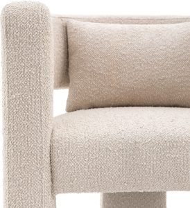 Gallery Direct Arezzo Armchair Taupe | Shackletons