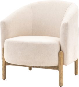 Gallery Direct Tindon Armchair Natural | Shackletons