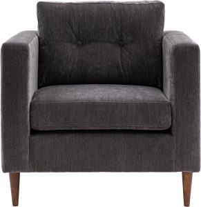 Gallery Direct Whitwell Armchair Charcoal | Shackletons