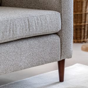Gallery Direct Whitwell Armchair Light Grey | Shackletons