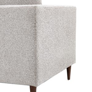 Gallery Direct Whitwell Armchair Light Grey | Shackletons
