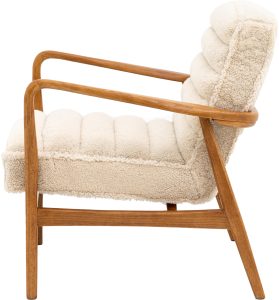 Gallery Direct Datsun Armchair Cream Sheepskin | Shackletons