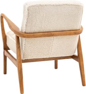 Gallery Direct Datsun Armchair Cream Sheepskin | Shackletons