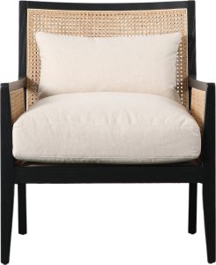 Gallery Direct Nagoya Armchair Cream | Shackletons