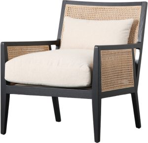 Gallery Direct Nagoya Armchair Cream | Shackletons