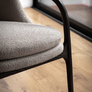 Gallery Direct Alegra Armchair Taupe | Shackletons Gallery Direct Alegra Armchair Taupe | Shackletons